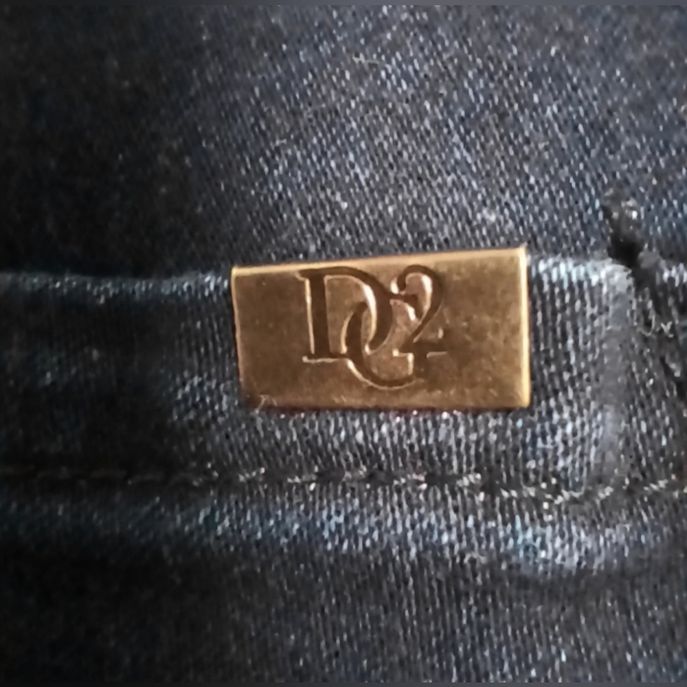 Diane Gilman stretch jeans size 10 TALL - Picture 3 of 5